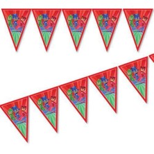 Parti Show Pijamaskeliler Flama Bayrak 2 Metre