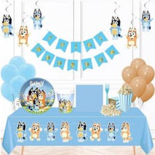 Parti Show Bluey Doğum Günü Parti Seti 16 Kişilik