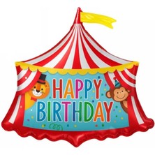 Parti Show Sirk Temalı Folyo Balon 77*60 cm