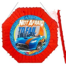 Parti Show Hot Wheels Pinyata 42 cm + Sopası