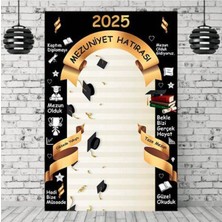 Parti Show Mezuniyet Hatırası Afişi 100*150 cm