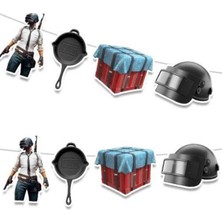 Parti Show Pubg Dekoratif Banner 160X17 cm