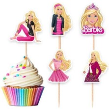Parti Show Barbie Şekilli Kürdan 10 Adet