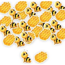 Parti Show Arı Temalı Masa Konfetisi 30 Adet