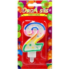 Parti Show 2 Yaş Mumu