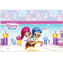 Parti Show Shimmer & Shine Masa Örtüsü (120X180 Cm)