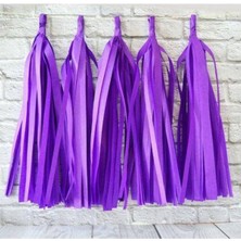 Parti Show Mor Püskül Süs 5'li