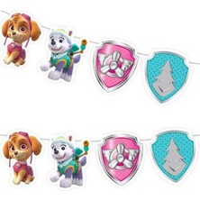 Parti Show Paw Patrol Skye Dekoratif Banner 145X18 cm