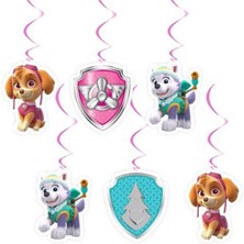 Parti Show Asmalı Tavan Sarkıt Süsü 6 Lı Paw Patrol Sky