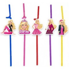 Parti Show Barbie Artistik Pipet 10 Adet