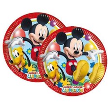 Parti Show Mickey Mouse Tabak (8 Adet)