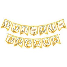 Parti Show Arı Temalı Iyi Ki Doğdun Yazısı (190 Cm)