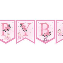 Parti Show Balerin Temalı Happy Birthday Yazısı 190 cm