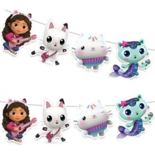 Parti Show Gabby'nin Hayal Evi Dekoratif Banner 160X17 cm