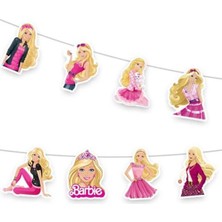 Parti Show Doğum Günü Barbie Dekoratif Banner 150X18