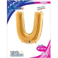 Parti Show 9 Rakam Folyo Balon Kırmızı (100X70 Cm)