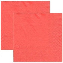 Parti Show Kırmızı Peçete Lüks (16 Adet)