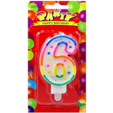 Parti Show 6 Yaş Mumu