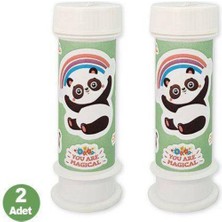 Parti Show Panda Temalı Hediyelik Köpük Baloncuk 2 Adet