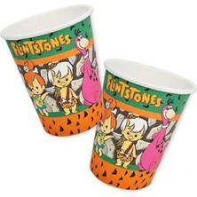 Parti Show Taş Devri Çakıltaş/bambam Bardak 8 Adet