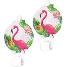 Parti Show Flamingo Parti Düdüğü 6 Adet