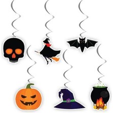 Parti Show Cadılar Bayramı Halloween Asma Süs 6 Adet
