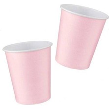 Parti Show Pembe Karton Bardak (8 Adet)