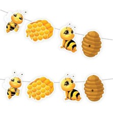 Parti Show Arı Temalı Dekoratif Banner 150X17 cm