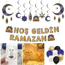 Parti Show Hoş Geldin Ramazan Arka Fon Süsleme Seti