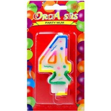 Parti Show 4 Yaş Mumu