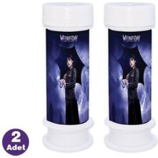 Parti Show Wednesday Addams Köpük Baloncuk 2 Adet