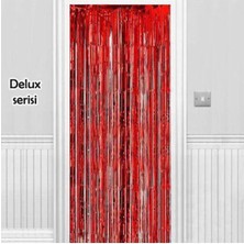 Parti Show Işıltılı Duvar ve Kapı Perdesi Kırmızı 100*200 cm