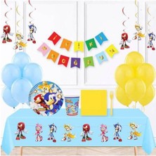Parti Show Sonic Parti Seti (8 Kişilik)