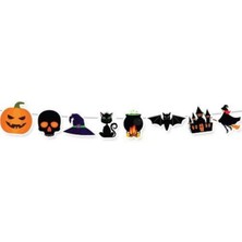 Parti Show Cadılar Bayramı Happy Halloween Dekoratif Banner 180 cm