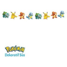 Parti Show Pokemon Dekoratif Banner 150X17 cm
