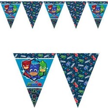 Parti Show Pijamaskeliler Hero Bayrak Seti (3 Metre)