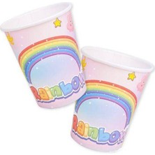 Parti Show Gökkuşağı Rainbow Bardak 8 Adet