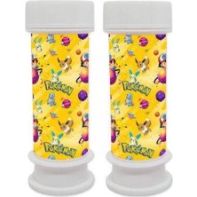 Parti Show Pokemon Köpük Baloncuk 2 Adet