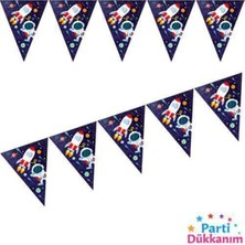 Parti Show Uzay Temalı Bayrak Set 3.20 cm