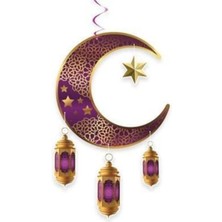 Parti Show Süs Sarkıt Ramazan Tavan Ayyıldız KANDI90X30MOR