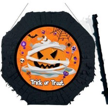 Parti Show Halloween Balkabağı Pinyata 42 cm + Sopası
