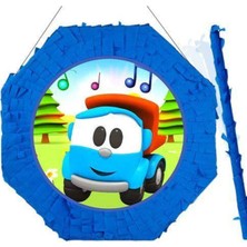 Parti Show Akıllı Kamyon Leo Pinyata 42 cm + Sopası