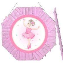 Parti Show Balerin Temalı Pinyata 42 cm + Sopası