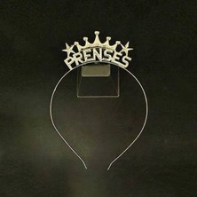 Parti Show Prenses Metal Taç Gümüş