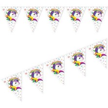Parti Show Unicorn Bayrak Set (230 Cm)