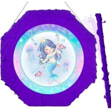 Parti Show Deniz Kızı Little Pinyata 42 cm + Sopası