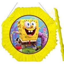 Parti Show Sünger Bob Pinyata 42 cm + Sopası