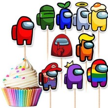 Parti Show Among Us Şekilli Kürdan 10 Adet