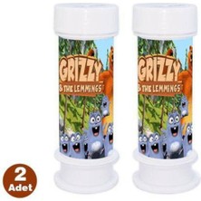 Parti Show Grizzy ve Lemmingler Köpük Baloncuk 2 Adet