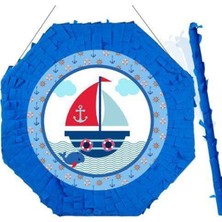Parti Show Denizci Temalı Pinyata 42 cm Sopası